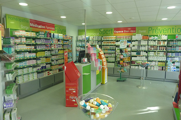 Espace comptoir pharmacie