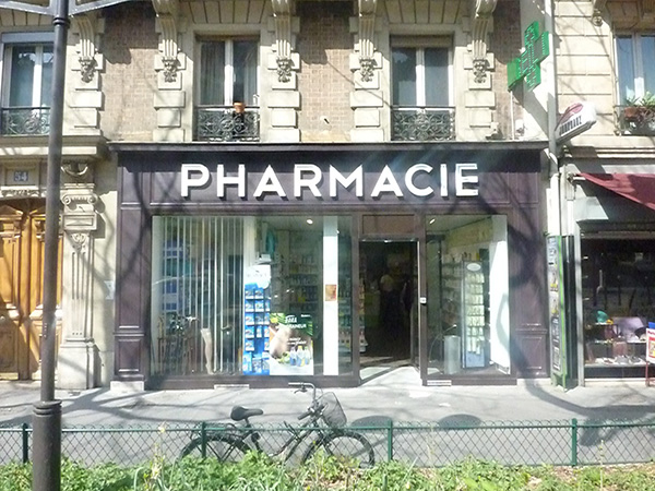 Façade pharmacie