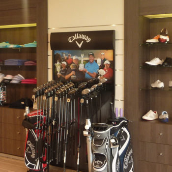 Sport – Agencement pro shop golf