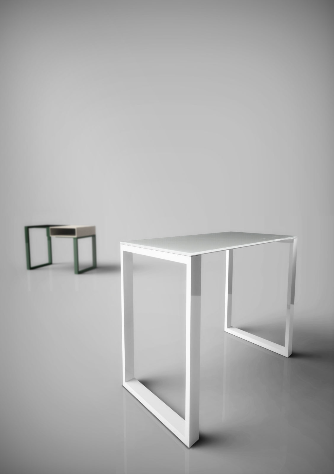 Table d'appoint hôtellerie ou console