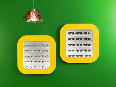 Mobilier magasin optique